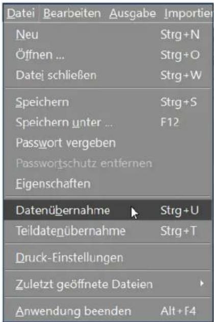 Buhl Tax 2019 - Vorjahresdaten übernehmen - 1