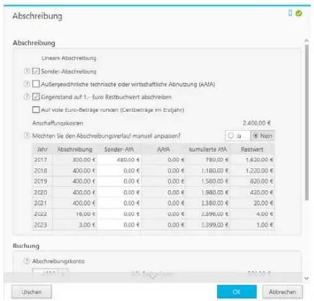 Buhl Tax 2019 - Anlagenverwaltung - 1