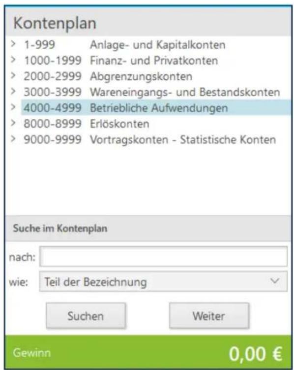 Buhl Tax 2019 - Kontenplan - 1