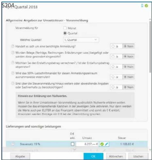 Buhl Tax 2019 - Bedienanleitung - 1