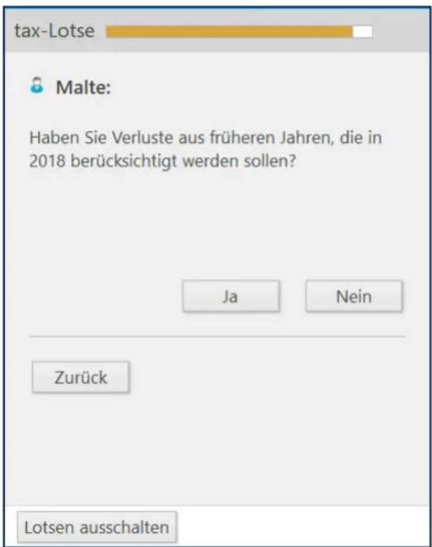 Buhl Tax 2019 - Arbeiten mit dem Lotsen - 3