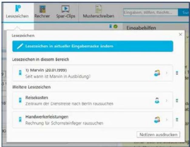 Buhl Tax 2019 - Markierte Eingabemasken - 1