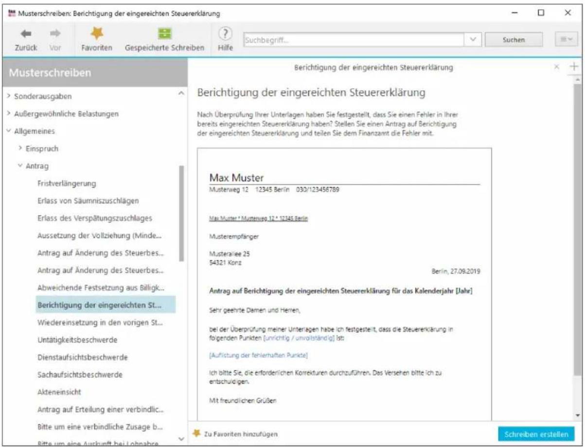 Buhl Tax 2020 - Hinweis - 1