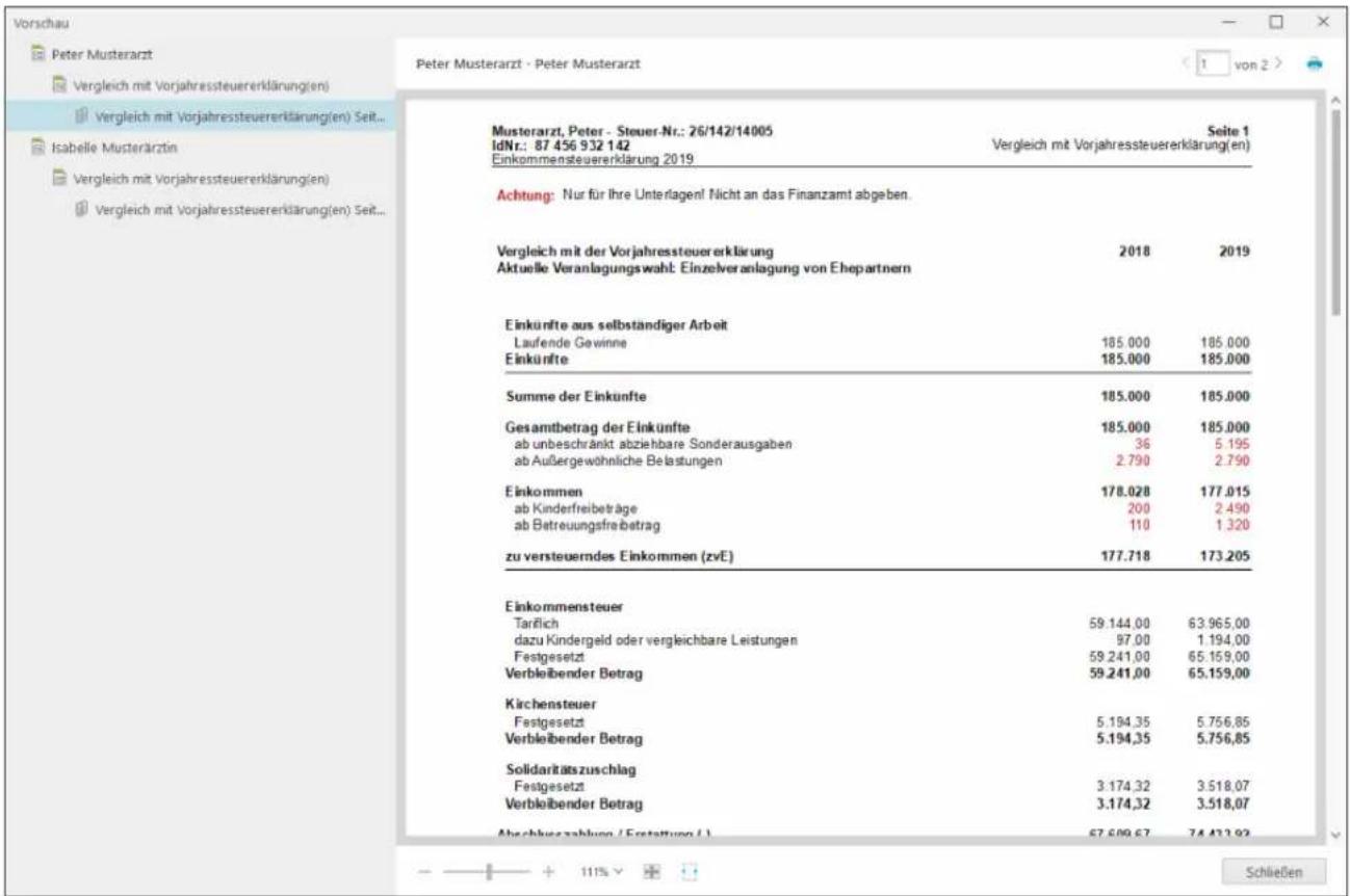 Buhl Tax 2020 - Sonstige Programmfunktionen - 1