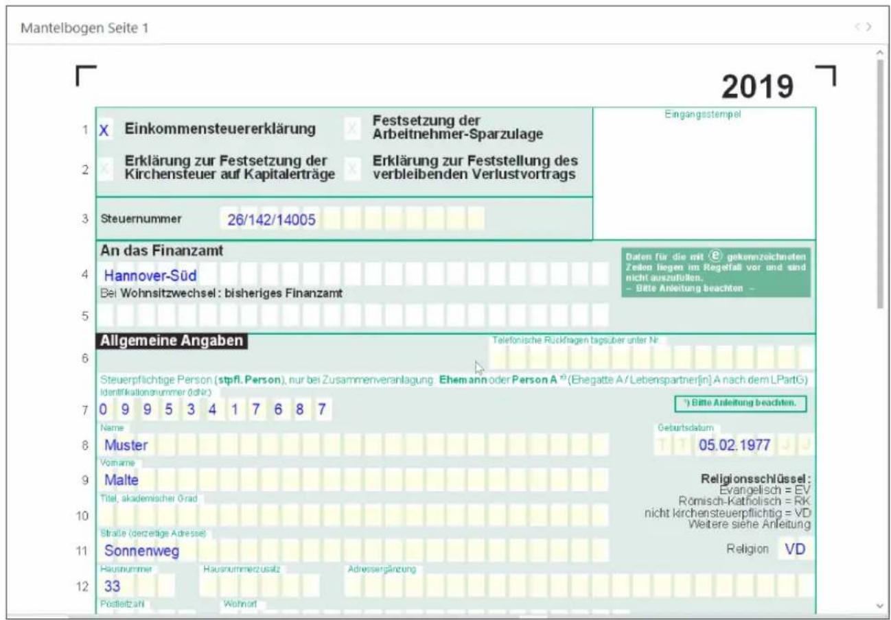Buhl Tax 2020 - Handbuch - 1