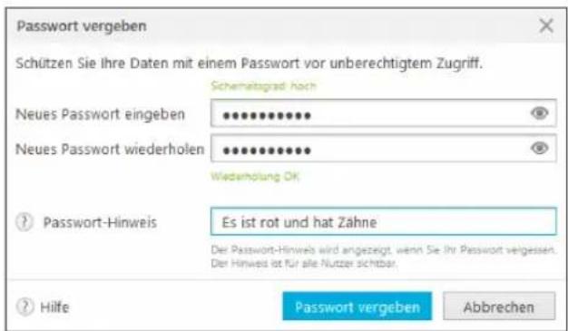 Buhl Tax 2020 - Passwort - 1