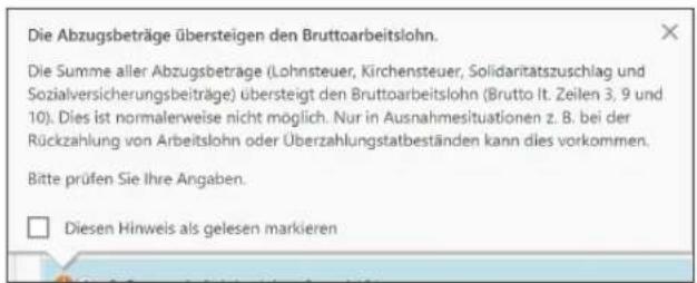 Buhl Tax 2020 - Hinweise - 1
