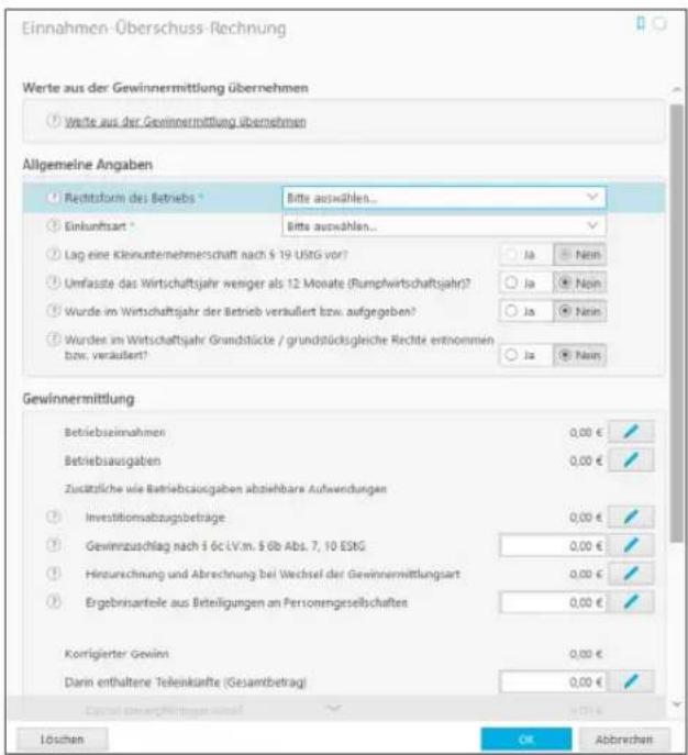 Buhl Tax 2020 - Thema „Einnahmen-Überschuss-Rechnung“ - 1