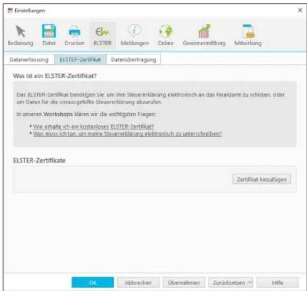 Buhl Tax 2020 - Einstellungen zu den Meldungen - 1