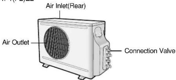 SAMSUNG MH26AP2-12 - Outdoor Unit - 1