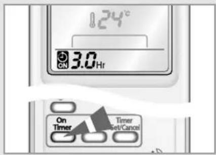 SAMSUNG MH26AP2-12 - Setting the On Timer - 1