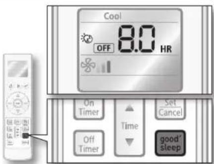 SAMSUNG MH020FAEA - good'sleep mode - 3