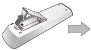 SAMSUNG MH020FAEA - Inserting the batteries - 1