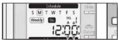 SAMSUNG RC090MHXEA - SETTING THE 7-DAY(WEEKLY) SCHEDULE - 10
