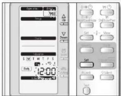 SAMSUNG RC090MHXEA - SETTING THE DAILY SCHEDULE - 3