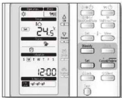 SAMSUNG RC090MHXEA - SETTING THE 7-DAY(WEEKLY) SCHEDULE - 3