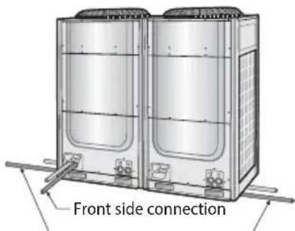 SAMSUNG AM160JXVHGH/EU - Direction of the pipe - 1