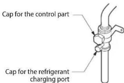 SAMSUNG AM160JXVHGH/EU - Using service valve for gas - 1
