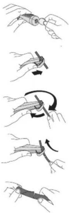 SAMSUNG AM160JXVHGH/EU - Examples of how to use the cable striper - 2