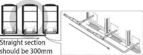 SAMSUNG AM160JXVHGH/EU - Pipe installation between the outdoor units - 3
