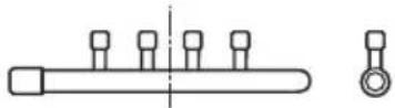 SAMSUNG AM160JXVHGH/EU - Installing the distribution header - 7
