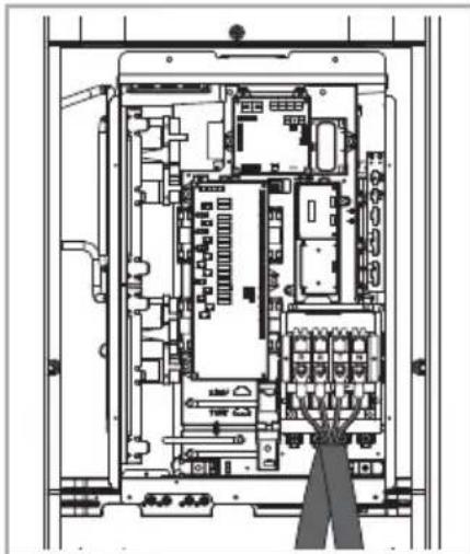 SAMSUNG AM140JXVHGH/EU - Connect the ring terminal of 3 phase cable - 1