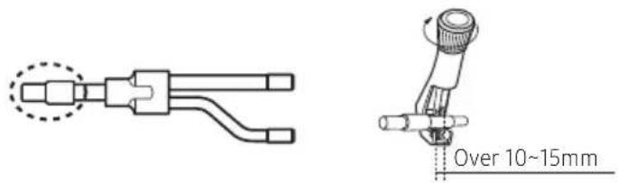 SAMSUNG AM100JXVHGH/EU - Installing the branch joints - 4