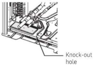 SAMSUNG AM100JXVHGH/EU - Direction of the pipe - 2
