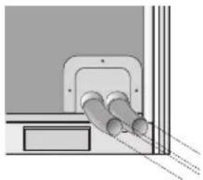 SAMSUNG AM100JXVHGH/EU - Direction of the pipe - 3