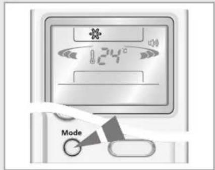 SAMSUNG AVXWHH028EA - Selecting the Cool Mode - 6