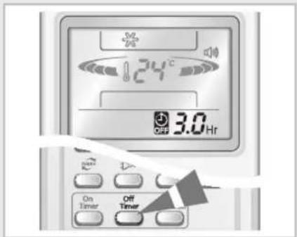 SAMSUNG AVXWHH028EA - To Cancel the Off Timer - 1