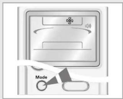SAMSUNG AVXWHH028EA - Selecting the Fan Mode - 2