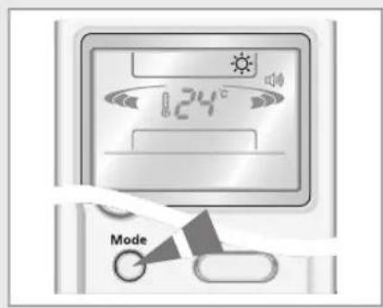 SAMSUNG AVXWHH028EA - Selecting the Heat Mode - 2