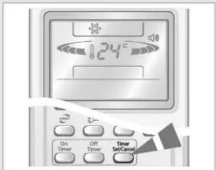 SAMSUNG AVXWHH028EA - To Cancel the Off Timer - 3