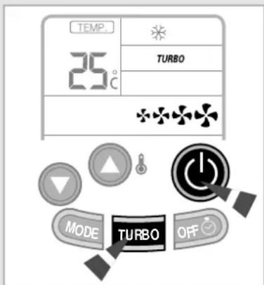 SAMSUNG ASM120VE - Changing the Room Temperature Quickly - 1