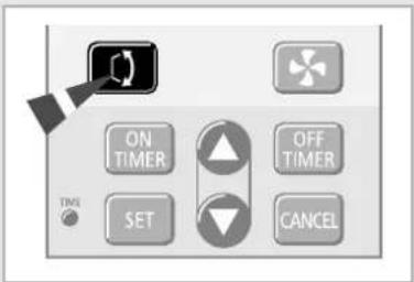 SAMSUNG ASM120VE - Adjusting the Air Flow Direction Vertically - 1