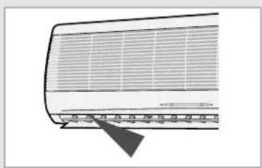 SAMSUNG ASM120VE - Adjusting the Air Flow Direction Horizontally - 2