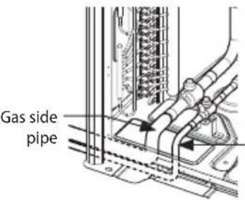 SAMSUNG AM200JXVHGR/EU - Connecting refrigerant pipe for outdoor unit - 2