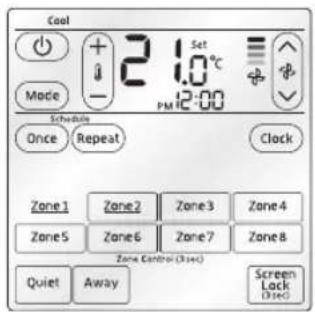 SAMSUNG MWR-ZS00 - Open/Close the damper for each zone - 2
