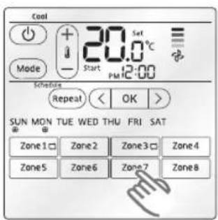 SAMSUNG MWR-ZS00 - Setting the timer - 5