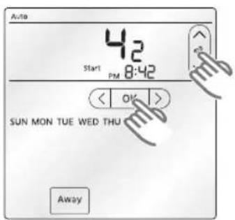 SAMSUNG MWR-ZS00 - How to change the settings from the user mode - 4
