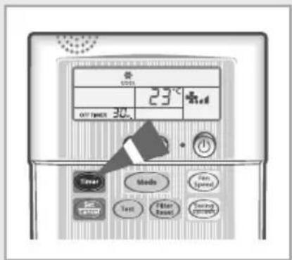 SAMSUNG MWR-TH01 - Setting the Off Timer - 1