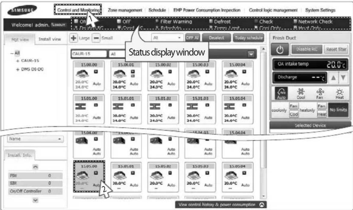 SAMSUNG MIM-B17 - Control and Monitoring (Continued) - 1