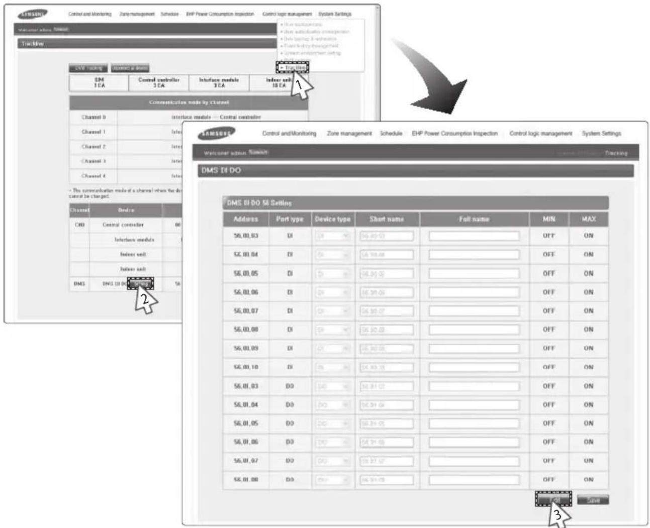 SAMSUNG MIM-B17 - System Settings (Continued) - 2