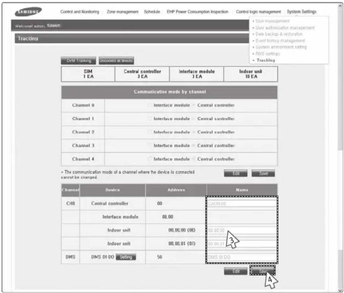 SAMSUNG MIM-B17 - System Settings (Continued) - 1