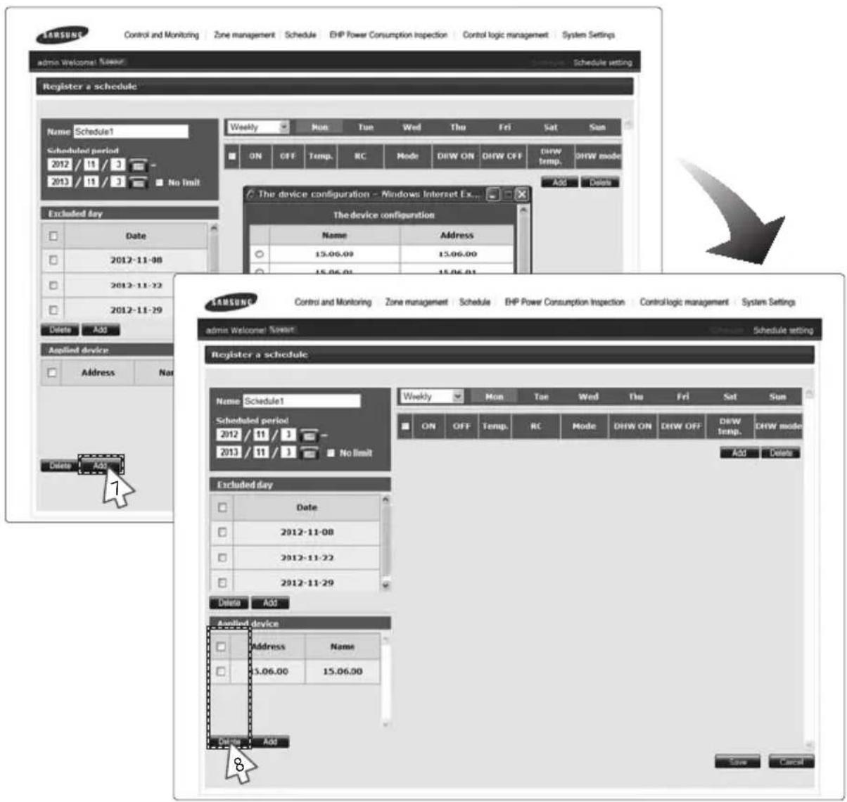 SAMSUNG MIM-B17 - Schedule (Continued) - 2