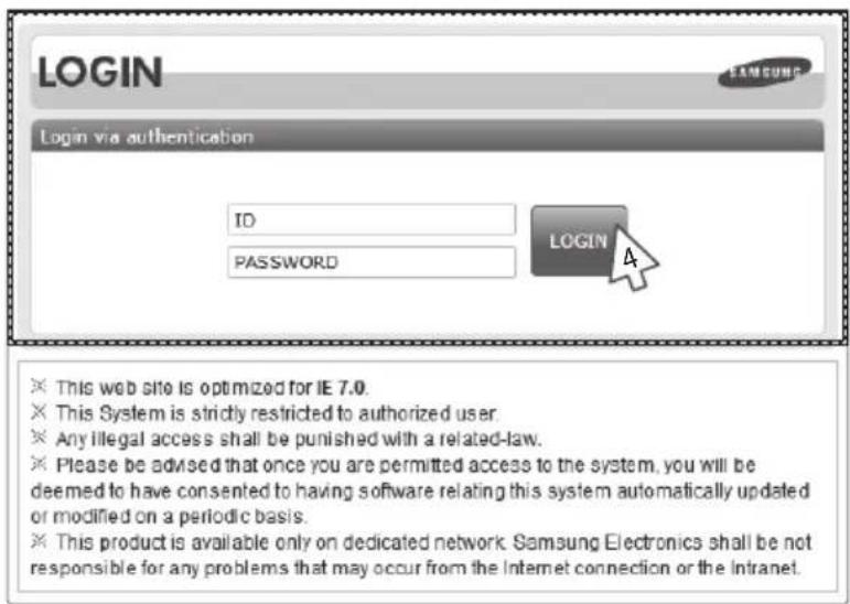 SAMSUNG MIM-B17 - Access to DMS2 &amp; Login - 2