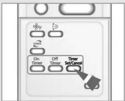 SAMSUNG MH19AP2-07/XFO - To Cancel the Off Timer - 4