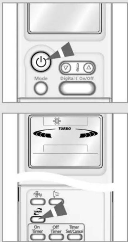 SAMSUNG MH19AP2-07/XFO - Changing the Room Temperature Quickly - 1