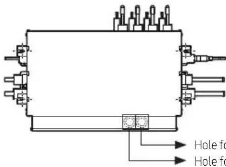 SAMSUNG MCU-R4NEK0N - Installing the wire - 4